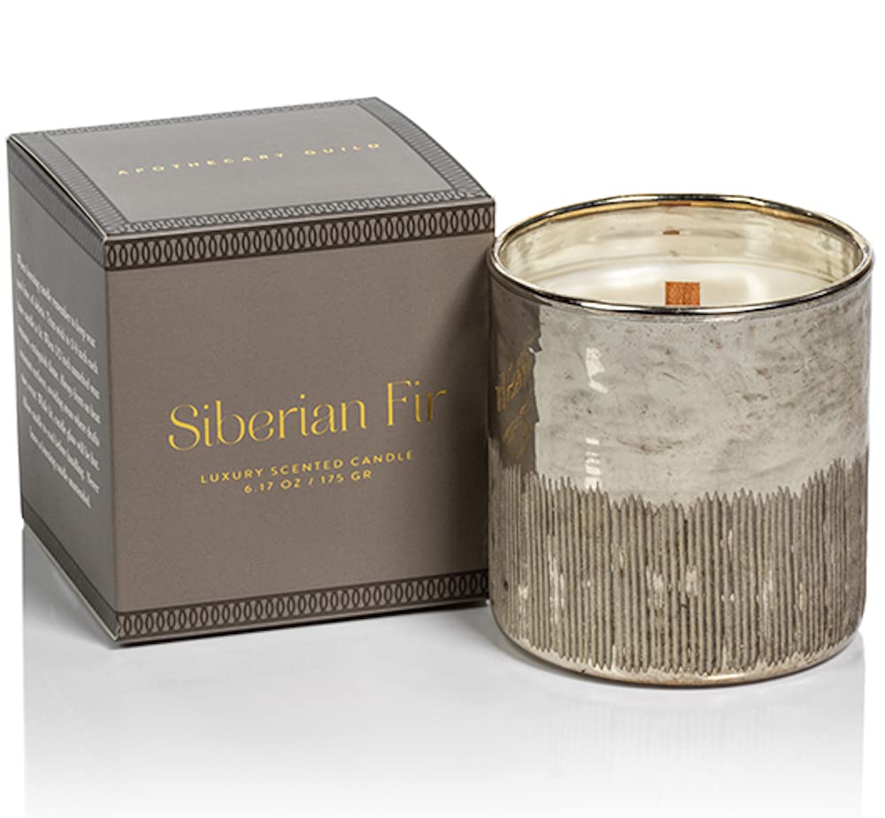 Amazon.com: Zodax Siberian FIR Scented Antique Gold Gift Boxed